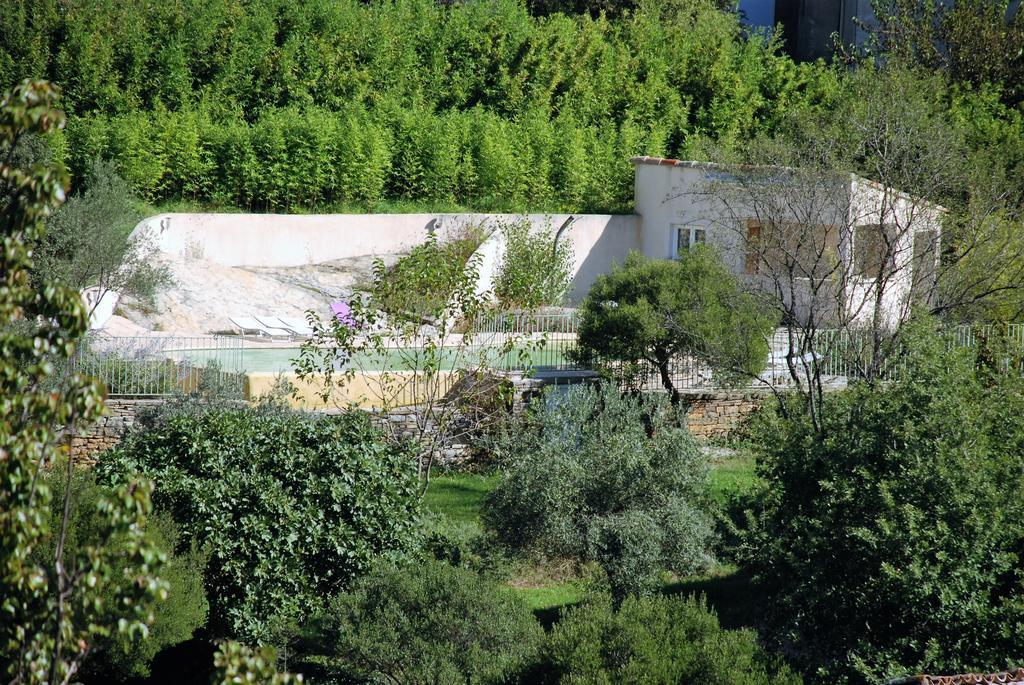 Rousson Les Jardins Du Mas Evesque住宿加早餐旅馆 外观 照片